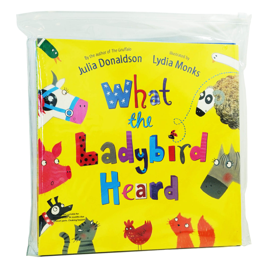 What The Ladybird Heard Next 8 Books Set By Julia Donaldson & Lydia Monks - Ages 5-7 - Paperback 5-7 Macmillan Education