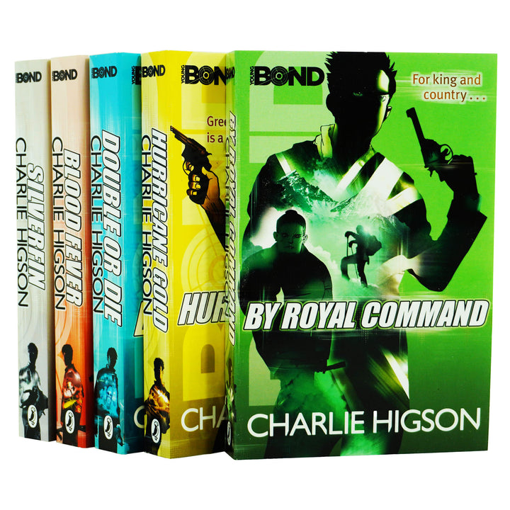 Young Bond Series 5 Books Collection Set By Charlie Higson - Ages 9-14 - Paperback 9-14 Penguin Books