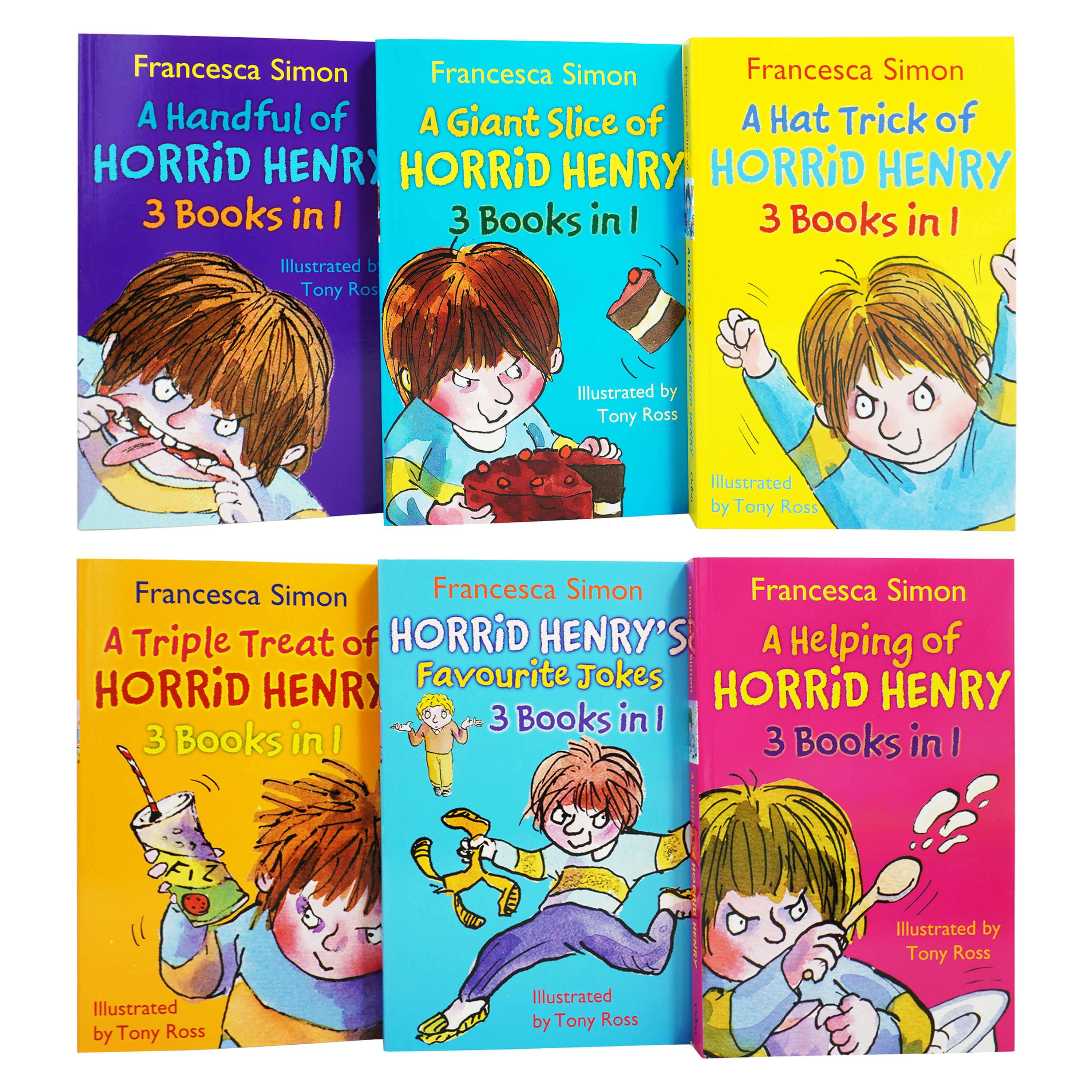 Horrid Henry by Francesca Simon 3 Books in 1 – American Bookworm
