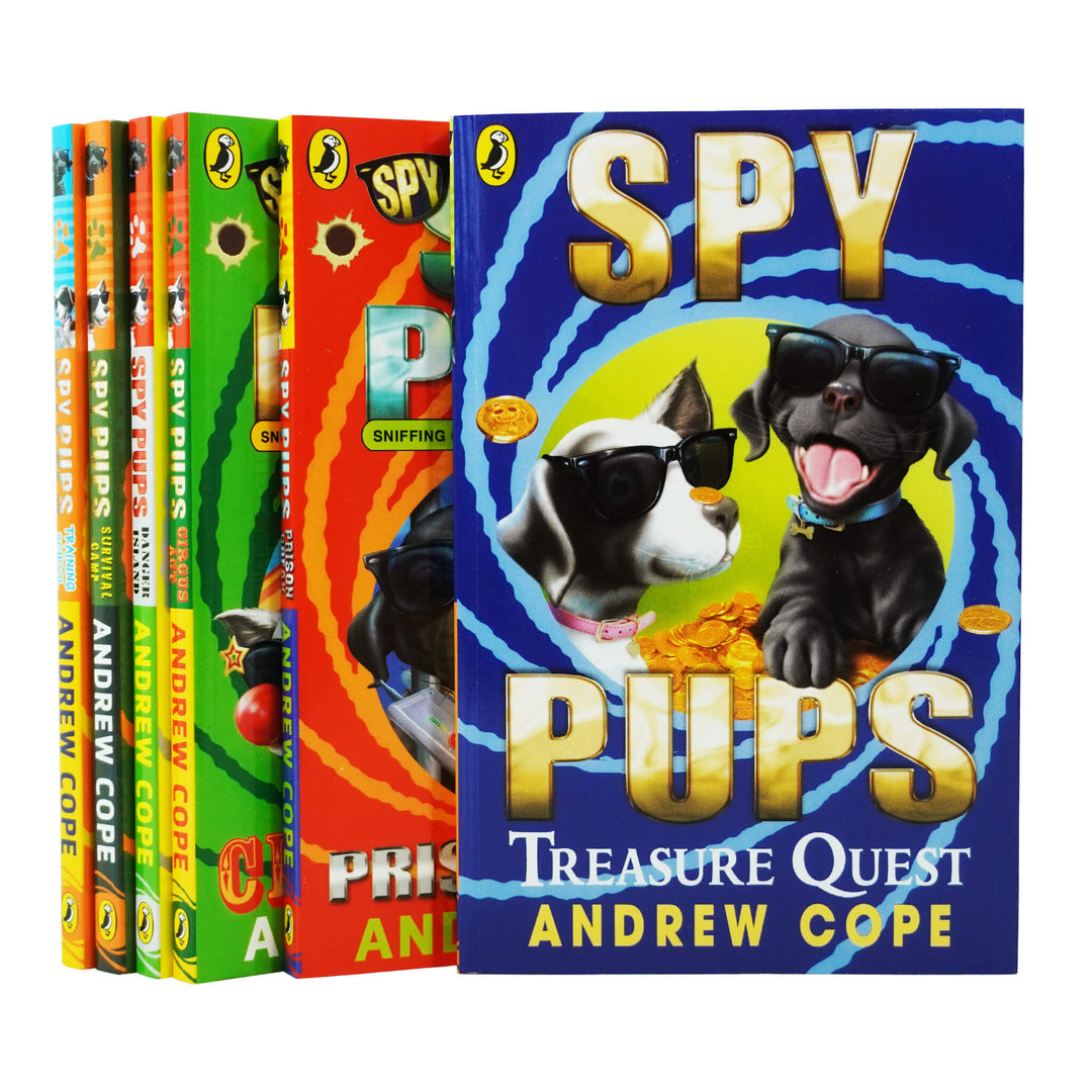 Spy Pups 6 Books Collection Set By Andrew Cope - Ages 7-9 - Paperback 7-9 Penguin