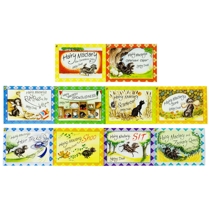 Hairy Maclary and Friends by Lynley Dodd 10 Picture Books Collection Set - Age 3+- Paperback