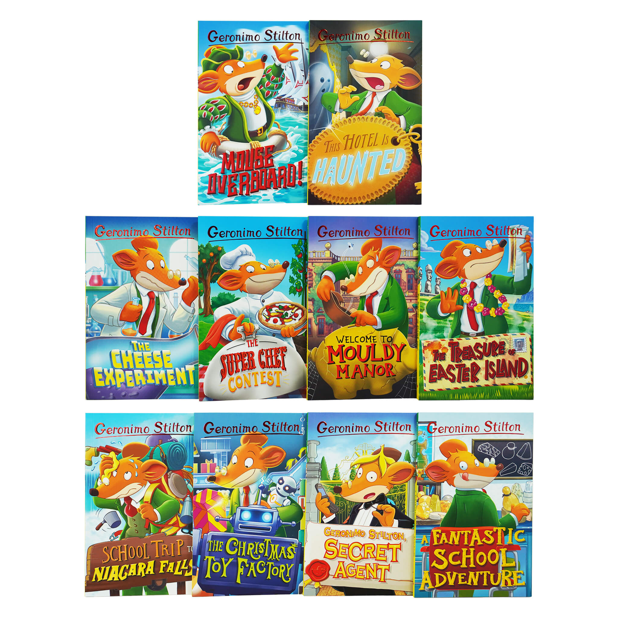 Geronimo Stilton 10冊セット Amazon.com: Geronimo Stilton: 10 Book Collection (Series 4) Box