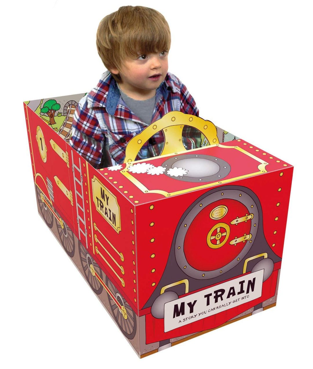Convertible Train – Great Value Sit In Train, Interactive Playmat & Fun Storybook By Amy Johnson - Ages 2+ - Board Book
