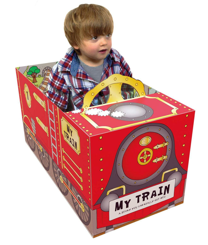 Convertible Train – Great Value Sit In Train, Interactive Playmat & Fun Storybook By Amy Johnson - Ages 2+ - Board Book