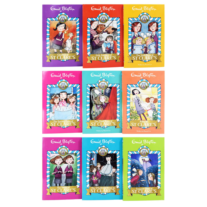 St Clare's Collection 9 Books Box Set By Enid Blyton – Ages 9-14 - Paperback 9-14 Hodder Children's Books