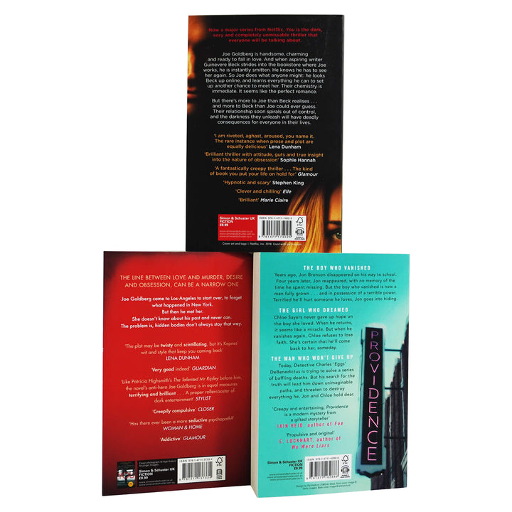 Caroline Kepnes Collection 3 Books Set (You, Hidden Bodies, Providence) - Adult - Paperback Adult Simon & Schuster