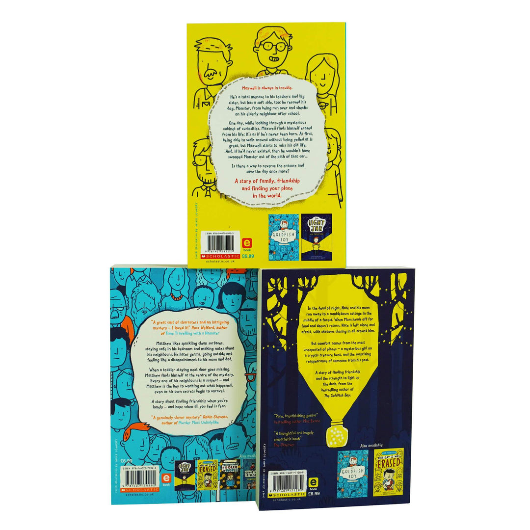 Lisa Thompson The Day I Was Erased 3 Books Collection - Ages 9-14 - Paperback