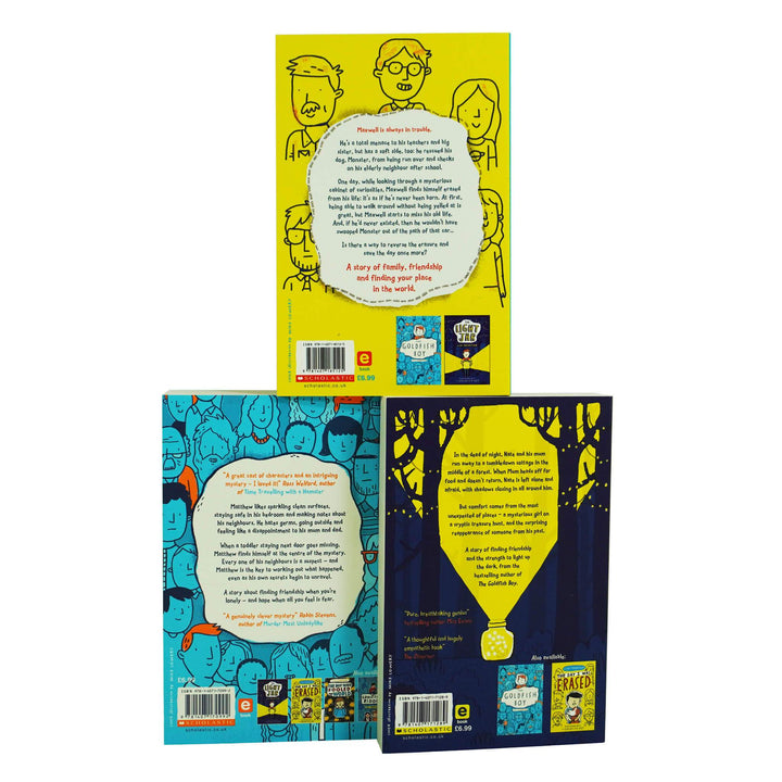 Lisa Thompson The Day I Was Erased 3 Books Collection - Ages 9-14 - Paperback