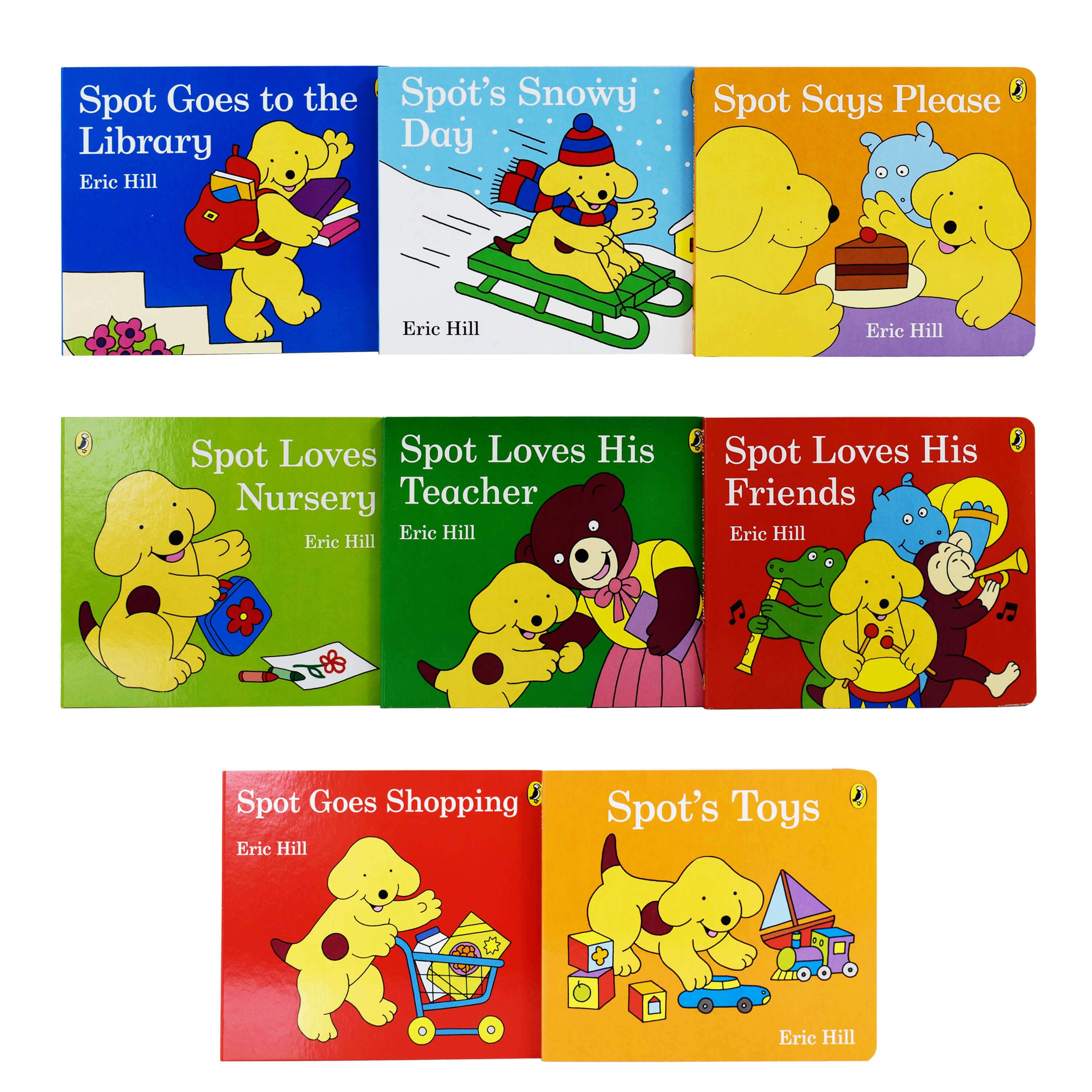 英国版 Spot’s story collection 8冊box入 新品 / 英語絵本 多読 英語読み聞かせ リーディング 英語多読  Spot Story Collection 8 Books Set Pack by Eric Hill - Eric Hill