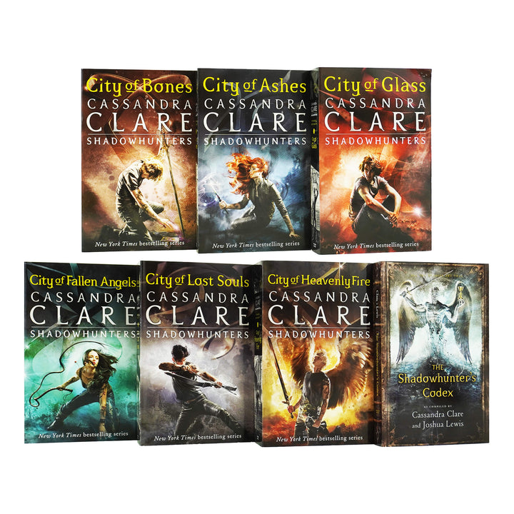 The Mortal Instruments A Shadowhunters 7 Books Collection Set By Cassandra Clare - Ages 14+ - Paperback Young Adult Walker Books Ltd