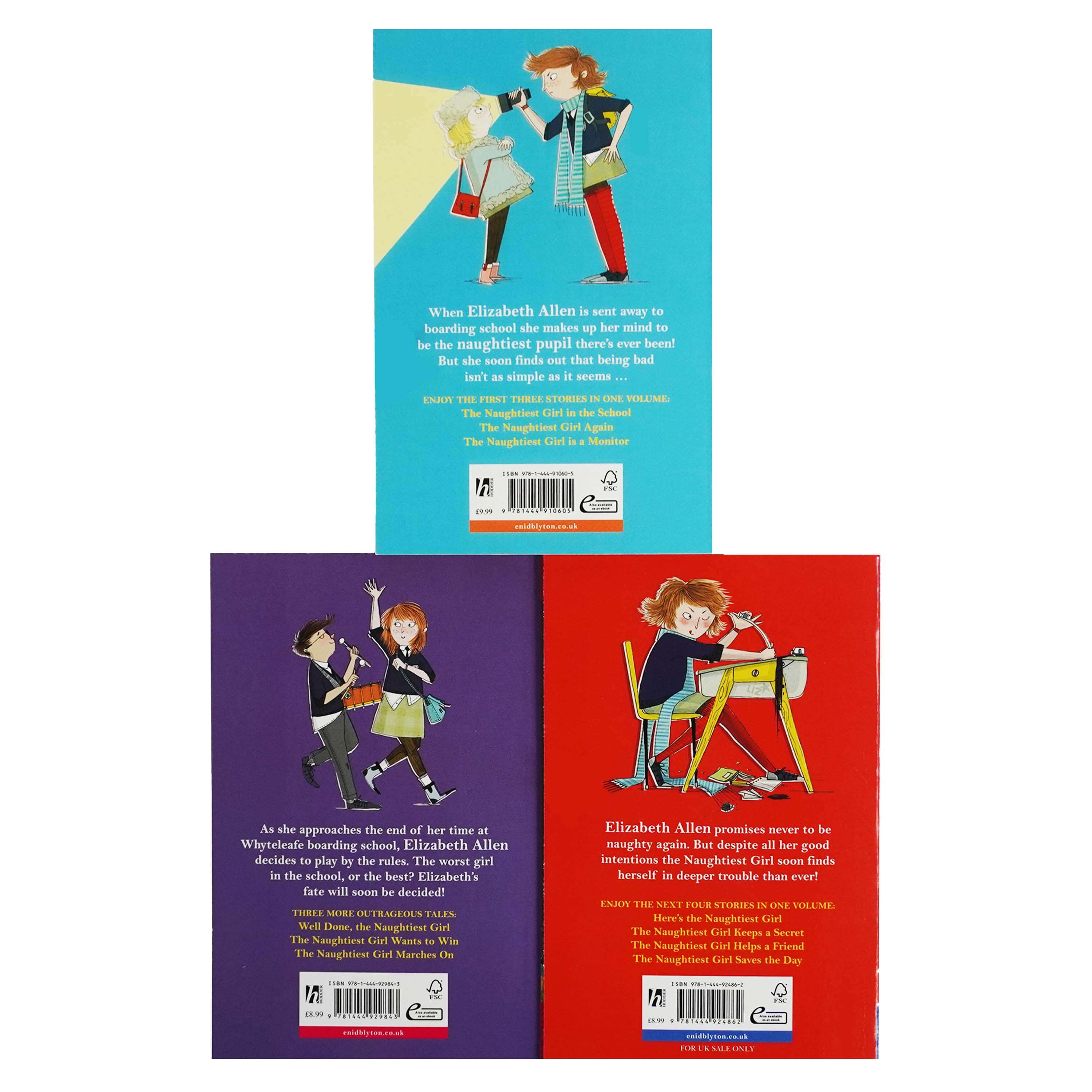 The Naughtiest Girl 10 Stories (3 stories in 1 Book) By Enid