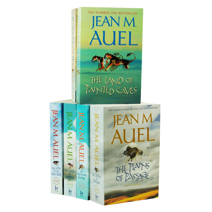 Earth's Children Series 6 Books Collection Set By Jean M Auel - Adult - Paperback Adult Hodder