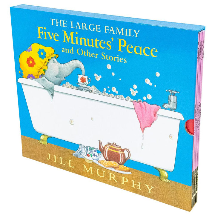 Five Minutes Peace & Other Stories (Large Family Collection) 5 Books Box Set By Jill Murphy - Ages 3+ - Paperback