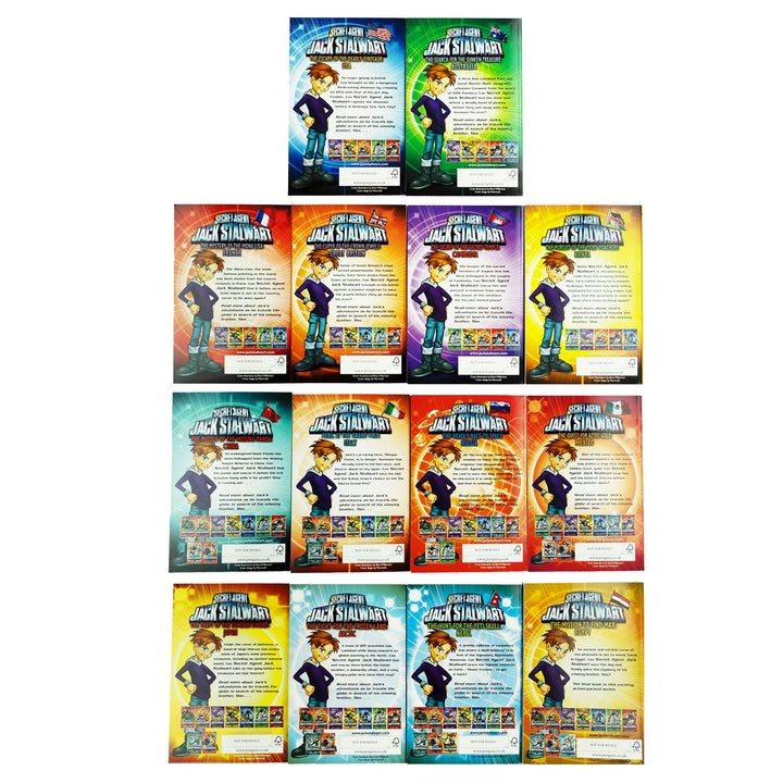 Secret Agent Jack Stalwart Collection By Elizabeth Singer Hunt 14 Books Set - Ages 5+ - Paperback 5-7 Red Fox
