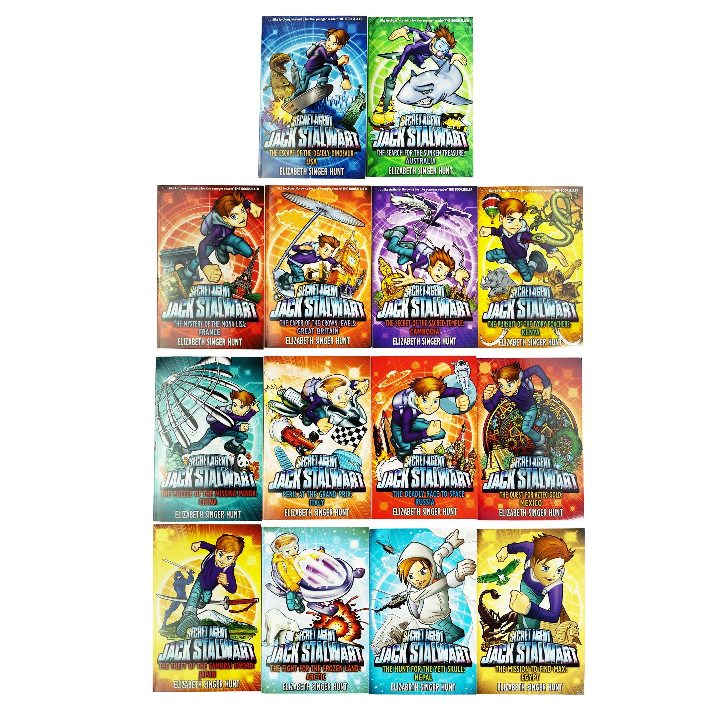 Secret Agent Jack Stalwart 14 Books – American Bookworm
