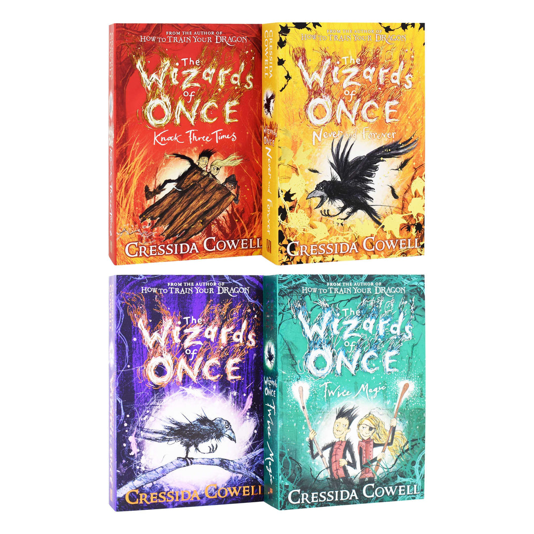 Wizards of Once Series By Cressida Cowell 4 Books Collection Set - Ages 9-14 - Paperback