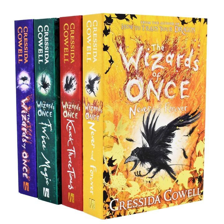 Wizards of Once Series By Cressida Cowell 4 Books Collection Set - Ages 9-14 - Paperback