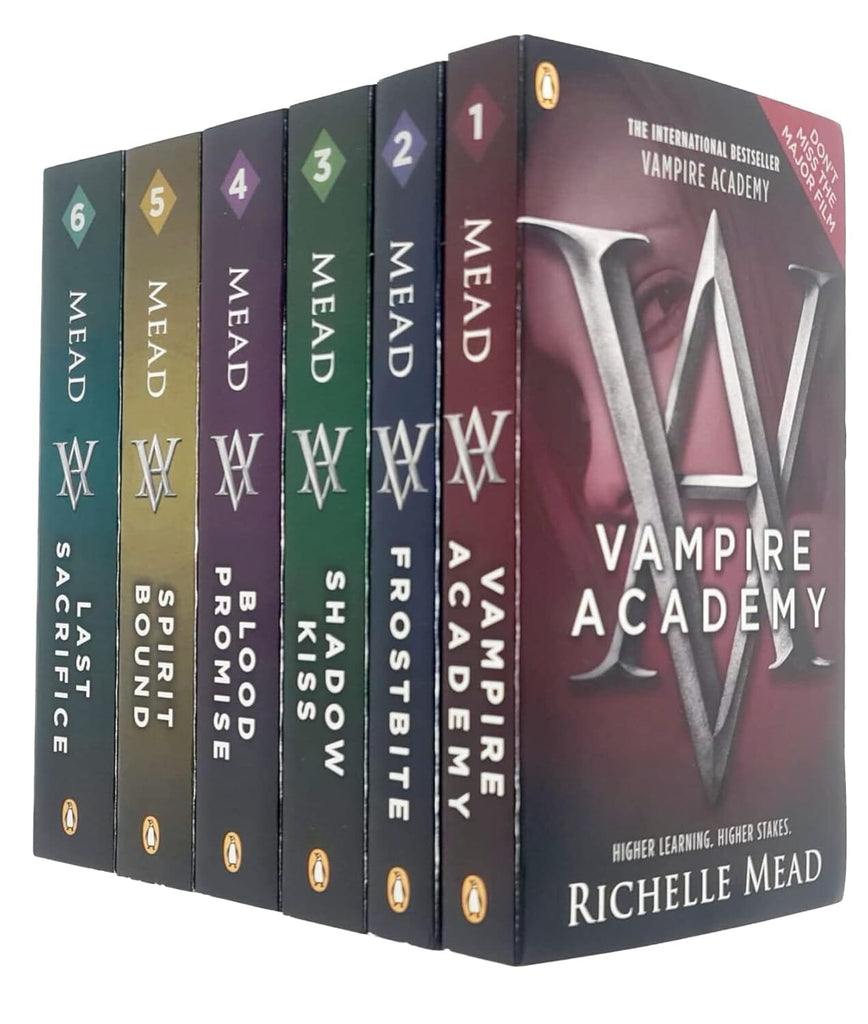 Vampire Academy Series By Richelle Mead 6 Books Collection Set