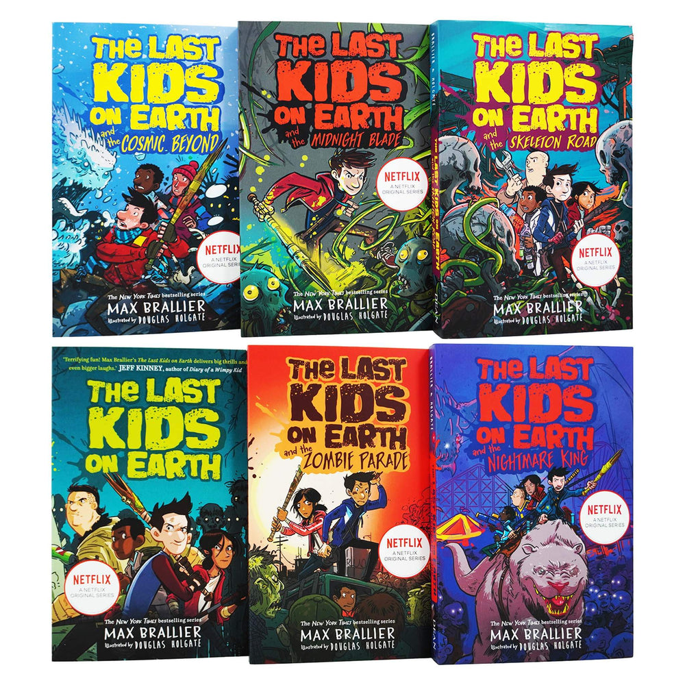 The Last Kids on Earth Collection 6 Books Box Set By Max Brallier Netflix Original - Age 7-9 - Paperback 7-9 Egmont Publishing