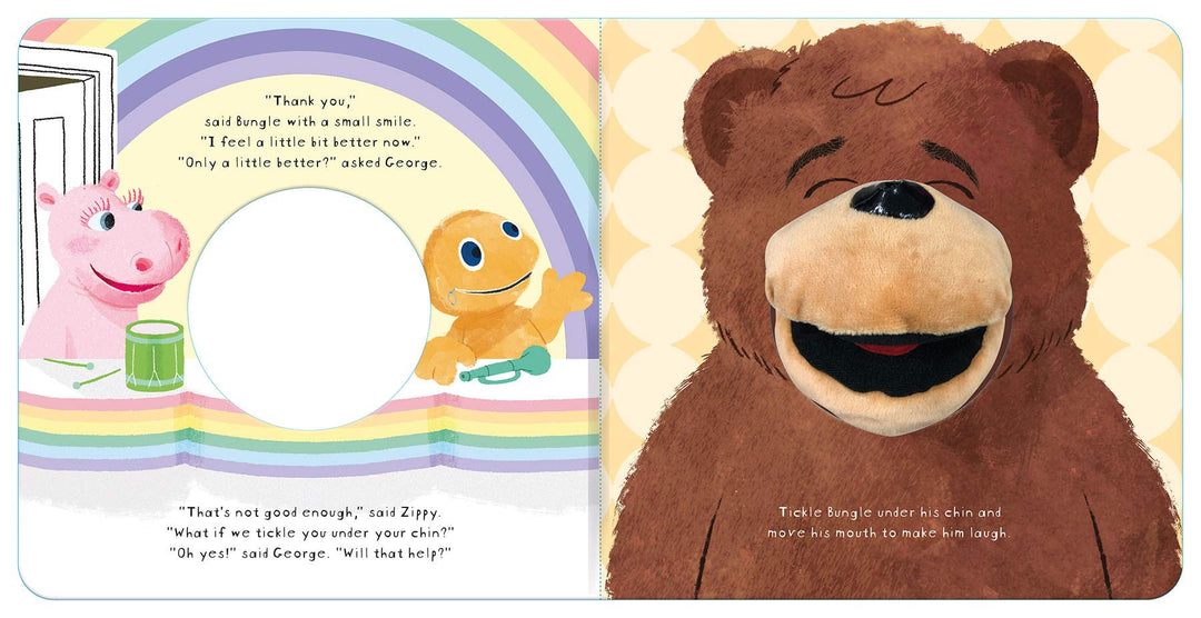 I Love You, Bungle! Cute and cuddly hand puppet book for bedtime reading: Rainbow Hand Puppet Fun By Kellie Jones - Ages 3-5 - Board Books 0-5 Sweet Cherry Publishing