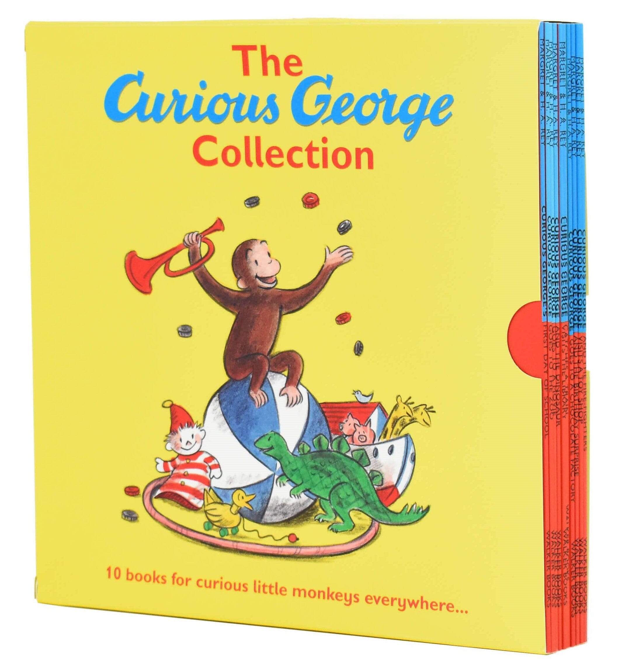 Curious George 10 Picture Books Box Set – American Bookworm