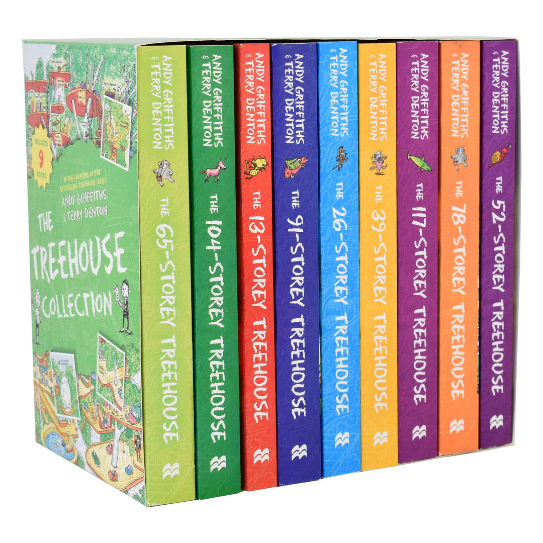 The Treehouse Series 9 Book Collection by Andy Griffiths & Terry Denton - Ages 7-9 - Paperback 7-9 Pan Macmillan