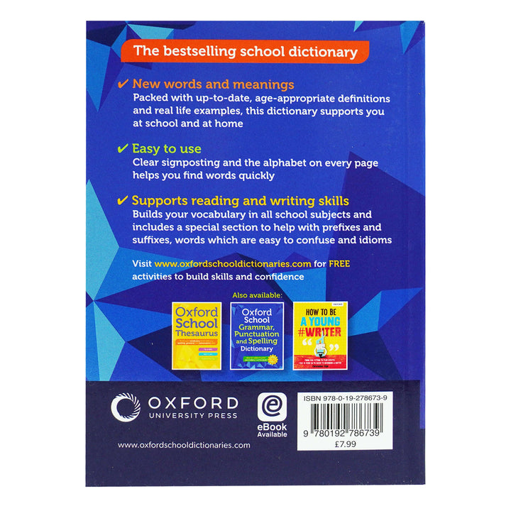 Oxford English School Dictionary By Oxford Dictionaries - Age 10+ - Paperback 9-14 Oxford University Press