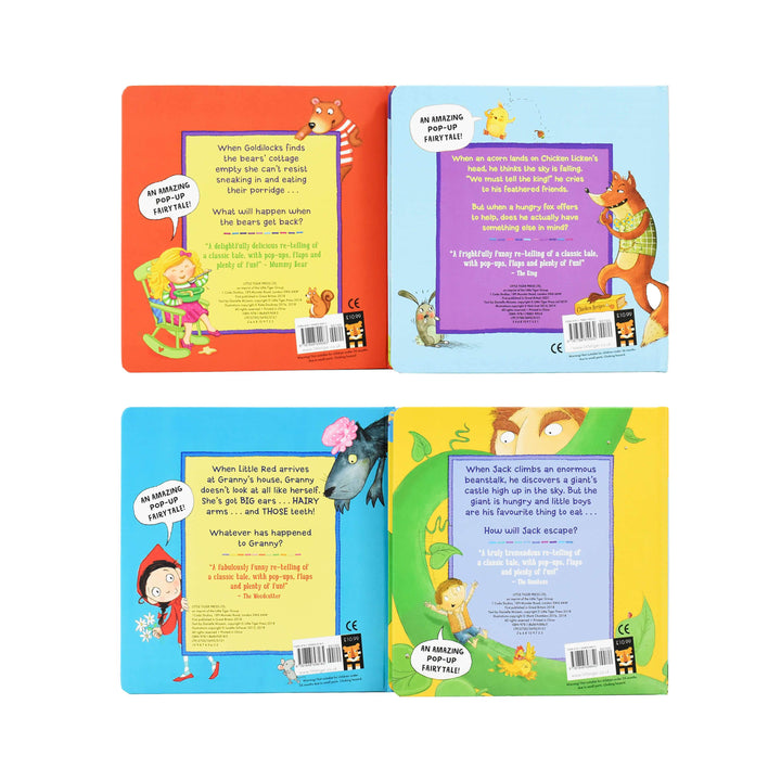 My First Pop Up Fairytales 4 Books Collection by Little Tiger - Ages 0-5 - Hardback 0-5 Little Tiger