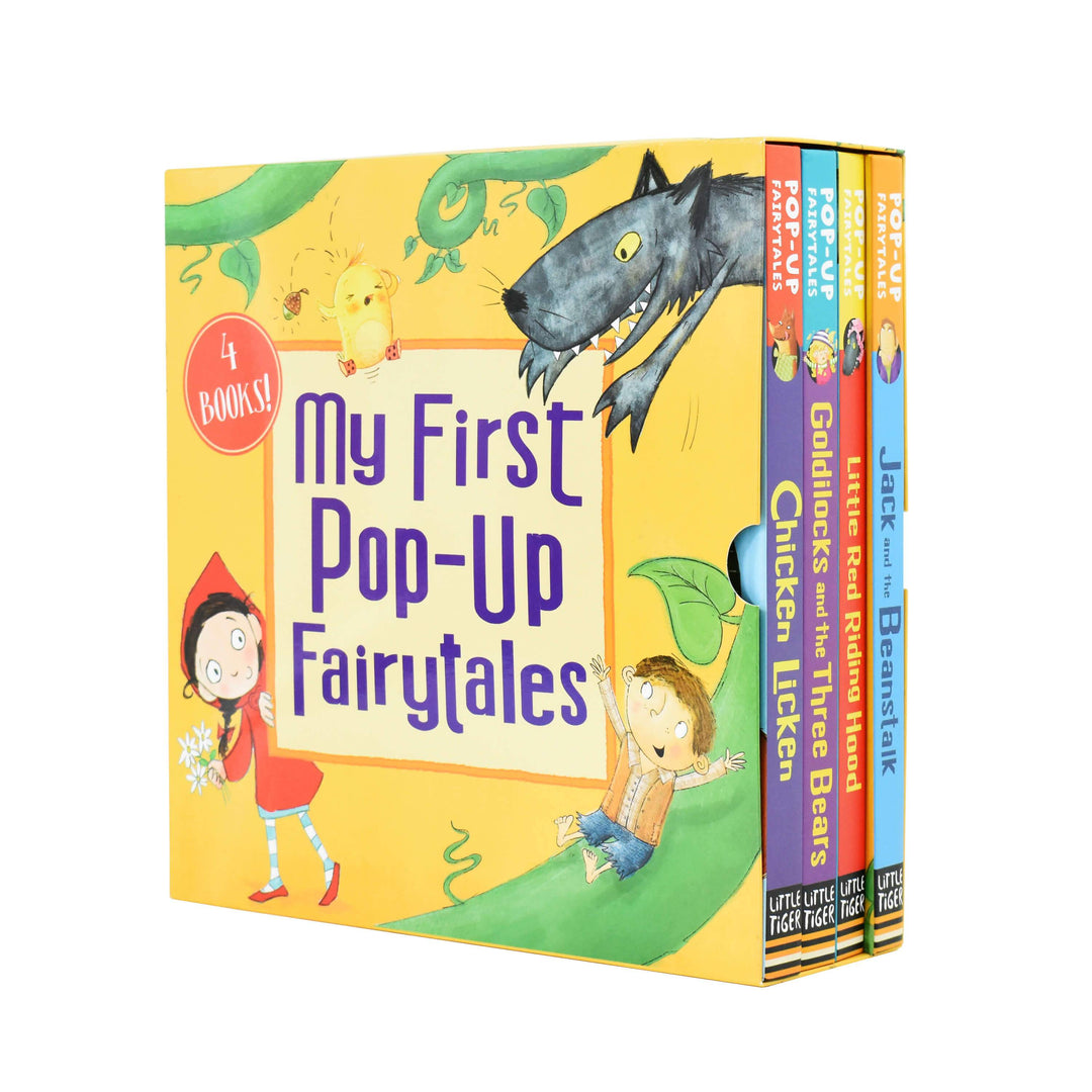 My First Pop Up Fairytales 4 Books Collection by Little Tiger - Ages 0-5 - Hardback 0-5 Little Tiger