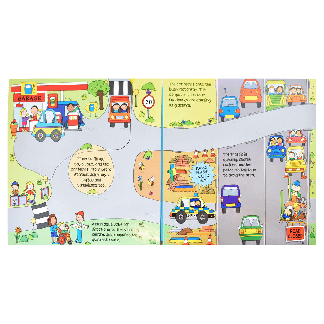 Convertible Police Car By Belinda Gallagher – Great Value Sit In Police Car, Interactive Playmat & Fun Storybook - Ages 2+ - Board Book