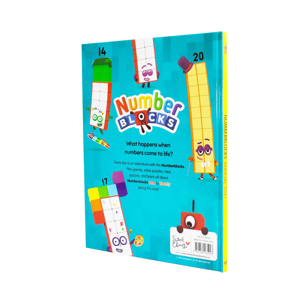 Official Numberblocks Annual 2021 - Ages 5-7 - Hardback - Sweet Cherry Publishing 5-7 Sweet Cherry Publishing