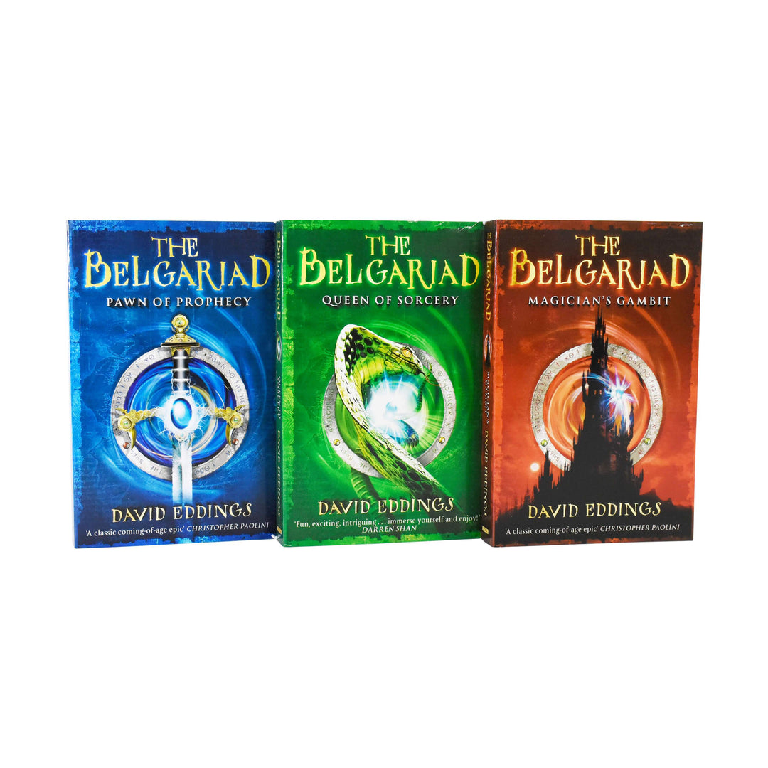 The Belgariad 3 Books Collection Set by David Eddings - Papeback - Young Adult Young Adult Corgi