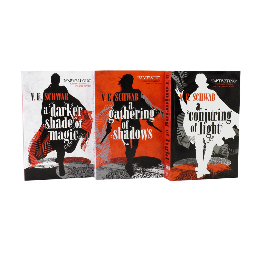 A Darker Shade Of Magic Trilogy 3 Books Set By V.E Schwab - Paperback - Young Adults Young Adult Titan Books