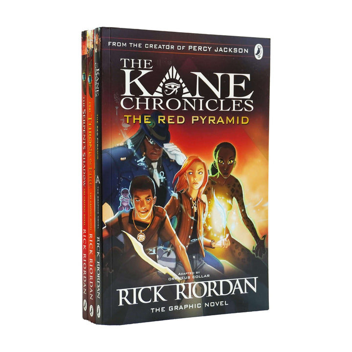The Kane Chronicles Graphic Novels By Rick Riordan 3 Books Collection Set - Ages 9-16 - Paperback