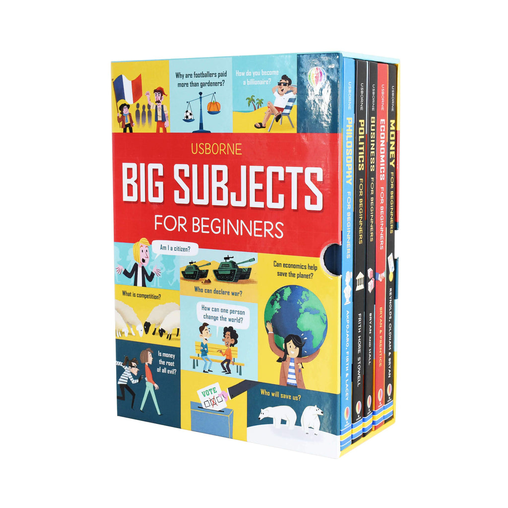 [新品]10冊Usborne Economics for beginners Usborne Big Subjects for Beginners 5 Books – American Bookworm