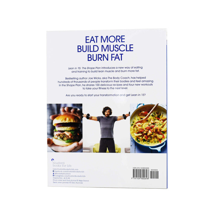 Lean In 15 Minutes The Shape Plan By Joe Wicks The Body Coach Book - Paperback Non Fiction Bluebird