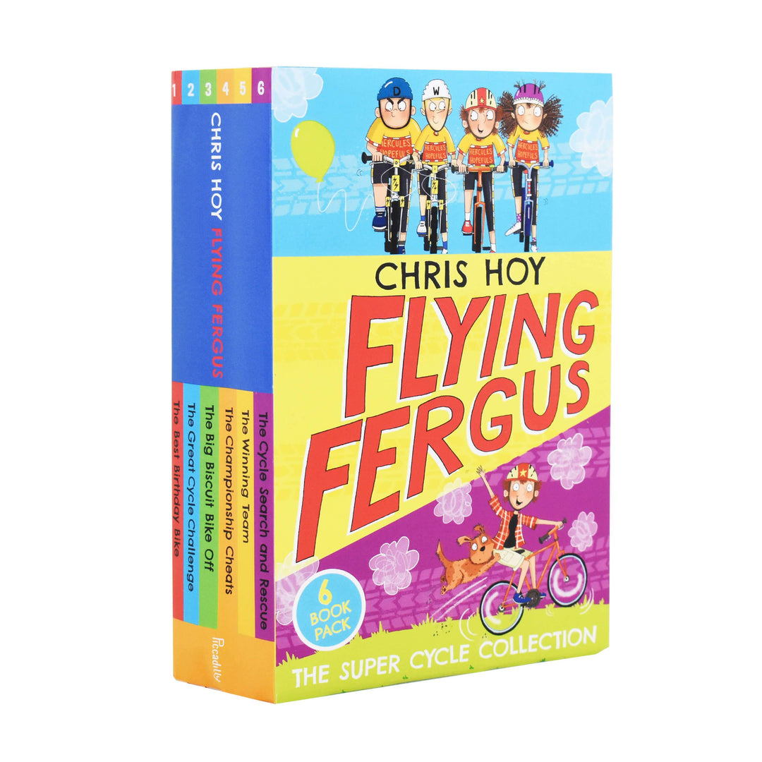 Flying Fergus 6 Book Collection - Ages 7-9 - Paperback - Sir Chris Hoy 7-9 Piccadilly Press