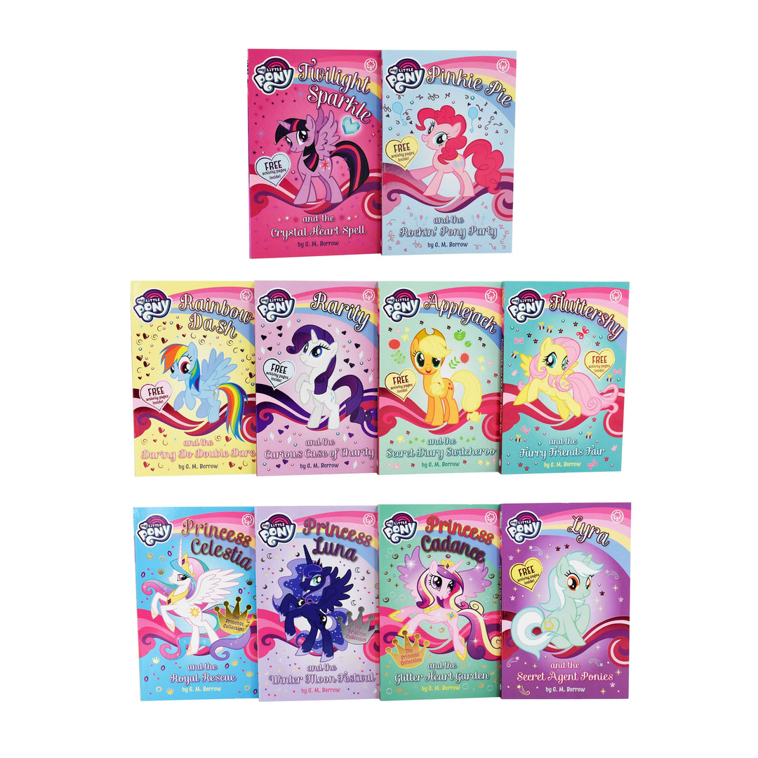 My Little Pony Magical Fantasy 10 Books Box Set - Paperback - G M Berrow 5-7 Orchard Books