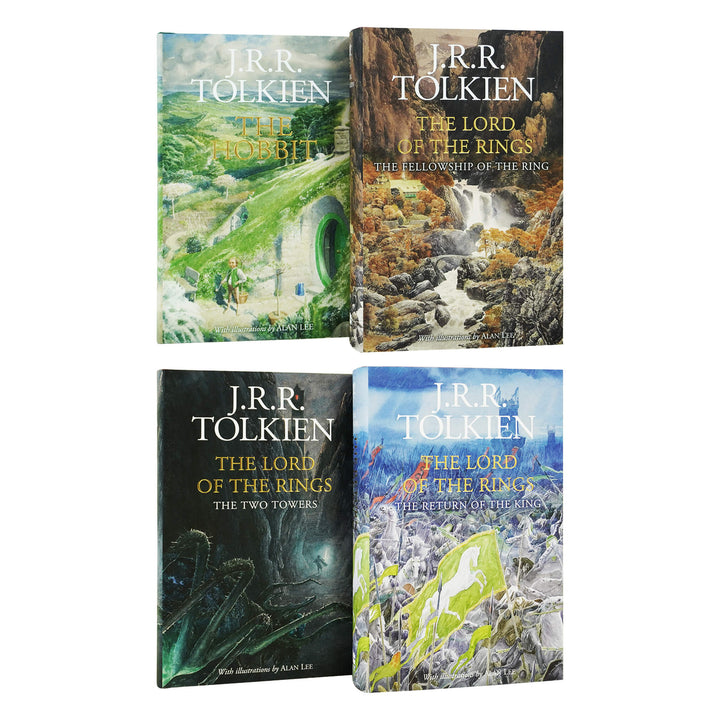 The Hobbit & The Lord of the Rings by J. R. R. Tolkien Illustrated Box Set - Fiction - Hardback