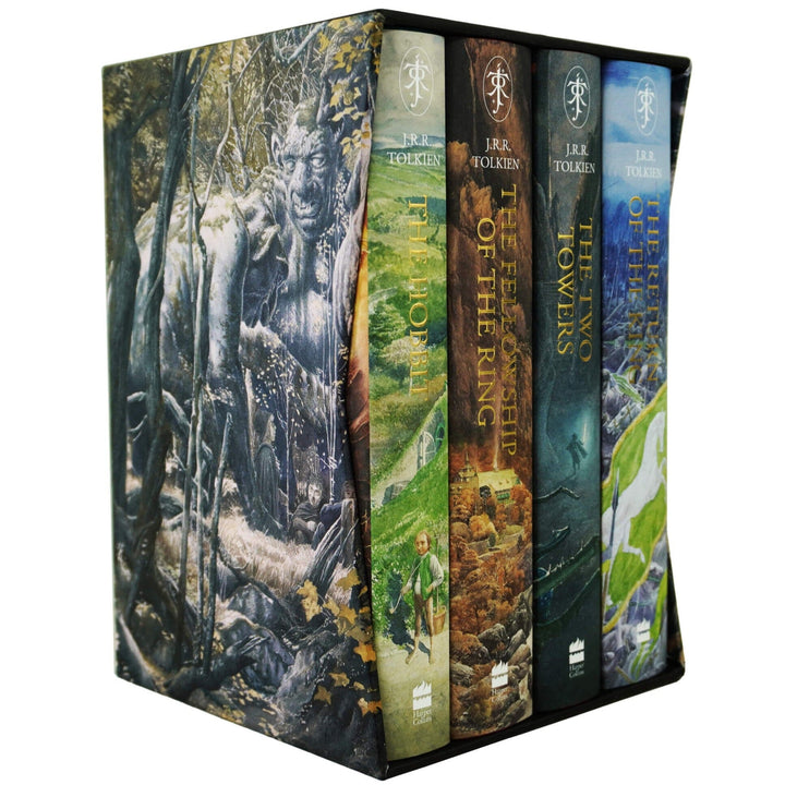 The Hobbit & The Lord of the Rings by J. R. R. Tolkien Illustrated Box Set - Fiction - Hardback
