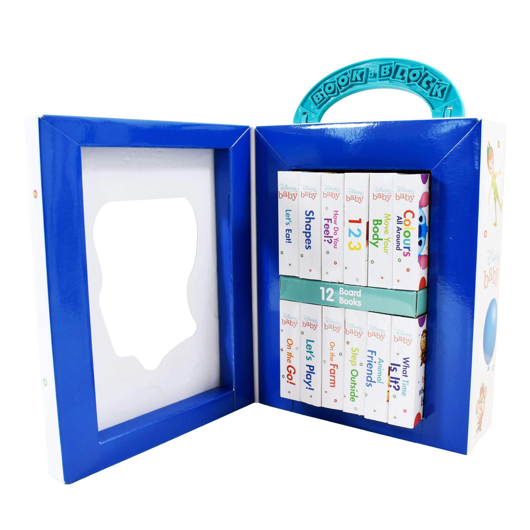Disney My First Library Board Book Block 12 Books Set By P I Kids - Ages 0-5