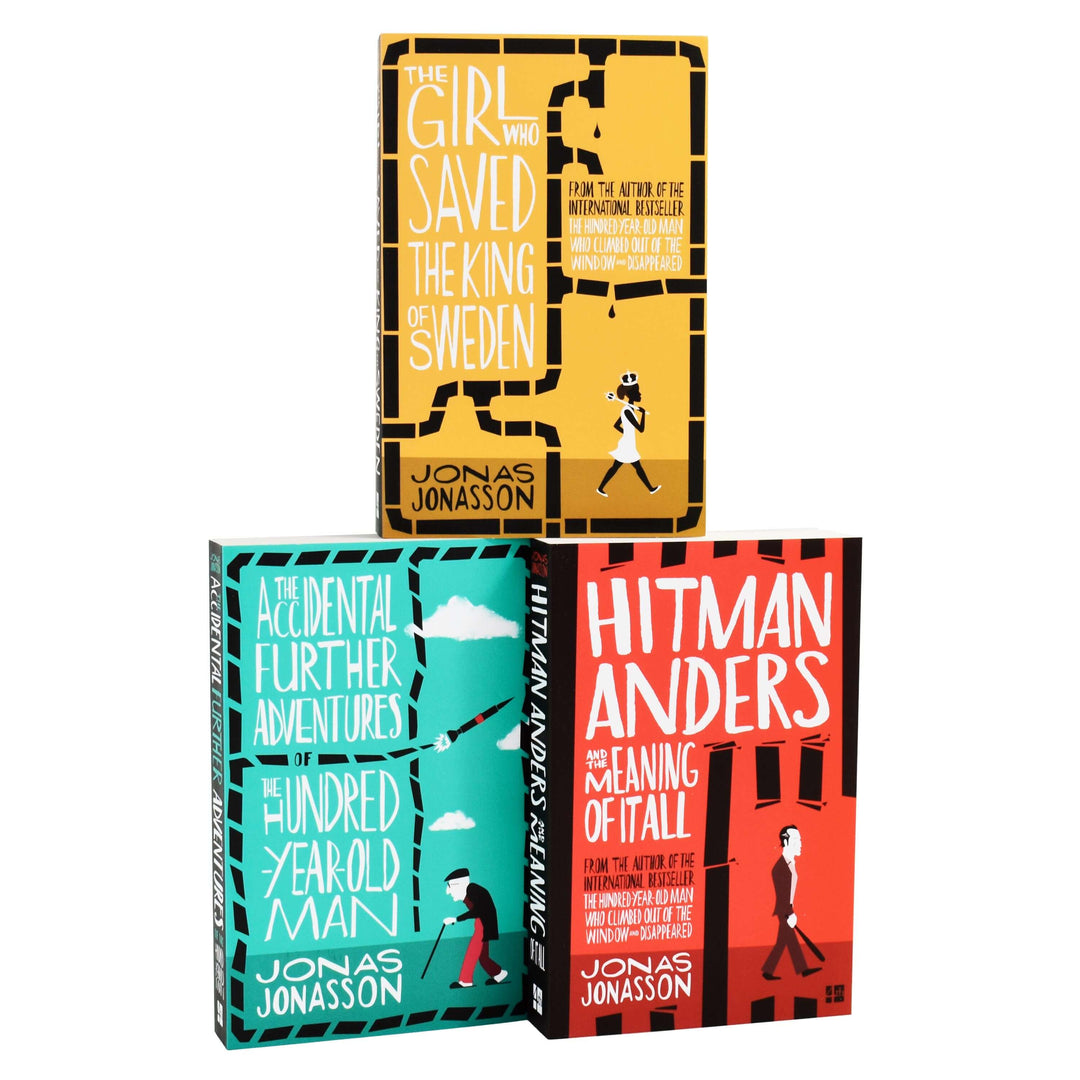 Jonas jonasson 3 books collection set - Fiction Books - Paperback Fiction Fourth Estate Ltd