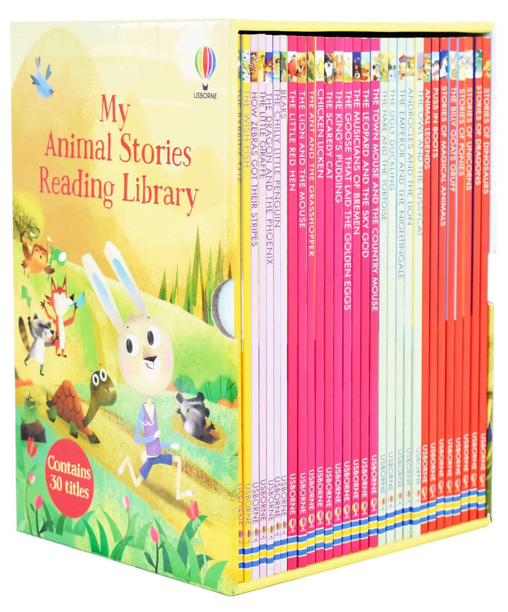 Usborne My Animal Stories Reading Library 30 Books Collection Box Set - Ages 5-7 - Paperback