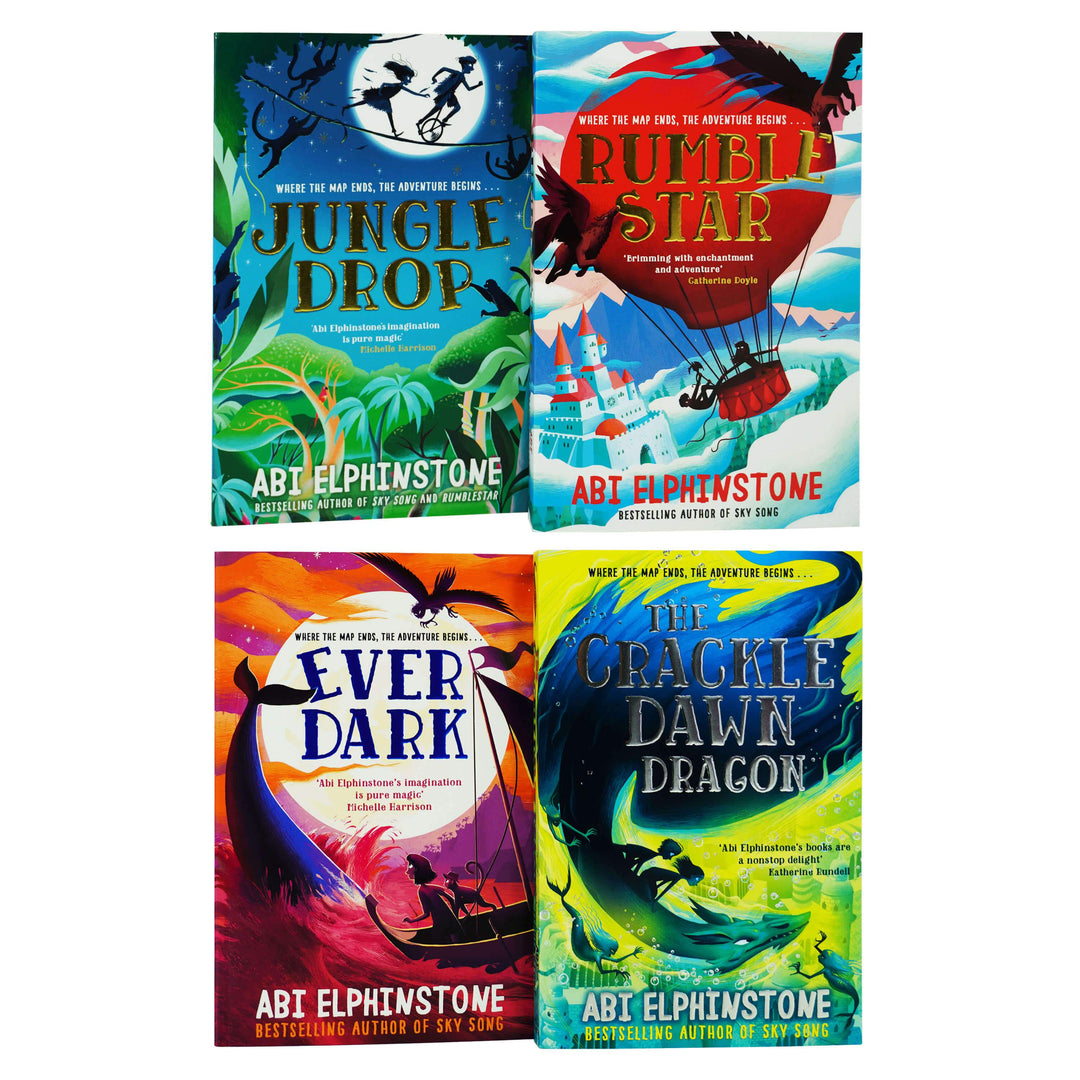 The Unmapped Chronicles by Abi Elphinstone 4 Books Collection Set - Ages 8+ - Paperback