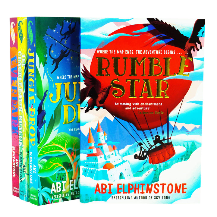 The Unmapped Chronicles by Abi Elphinstone 4 Books Collection Set - Ages 8+ - Paperback