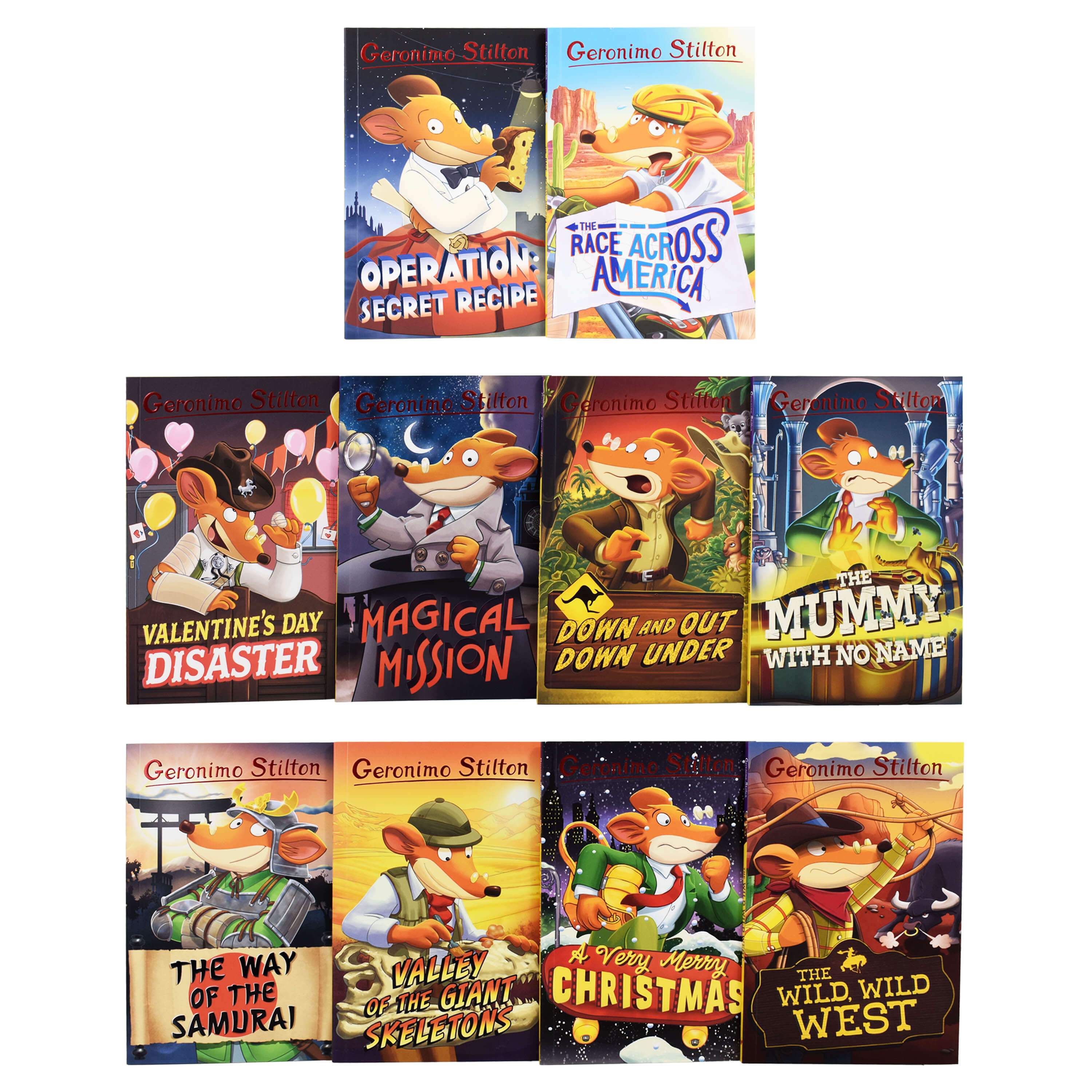 Geronimo Stilton (Series 4) 10 Books – American Bookworm