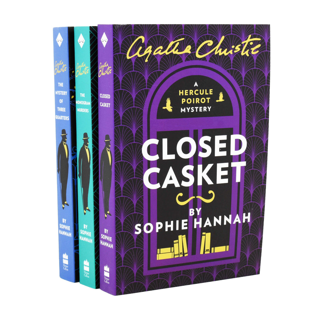 The New Hercule Poirot Mysteries Collection 3 Books by Sophie Hannah– Young Adult - Paperback Young Adult Harper Collin