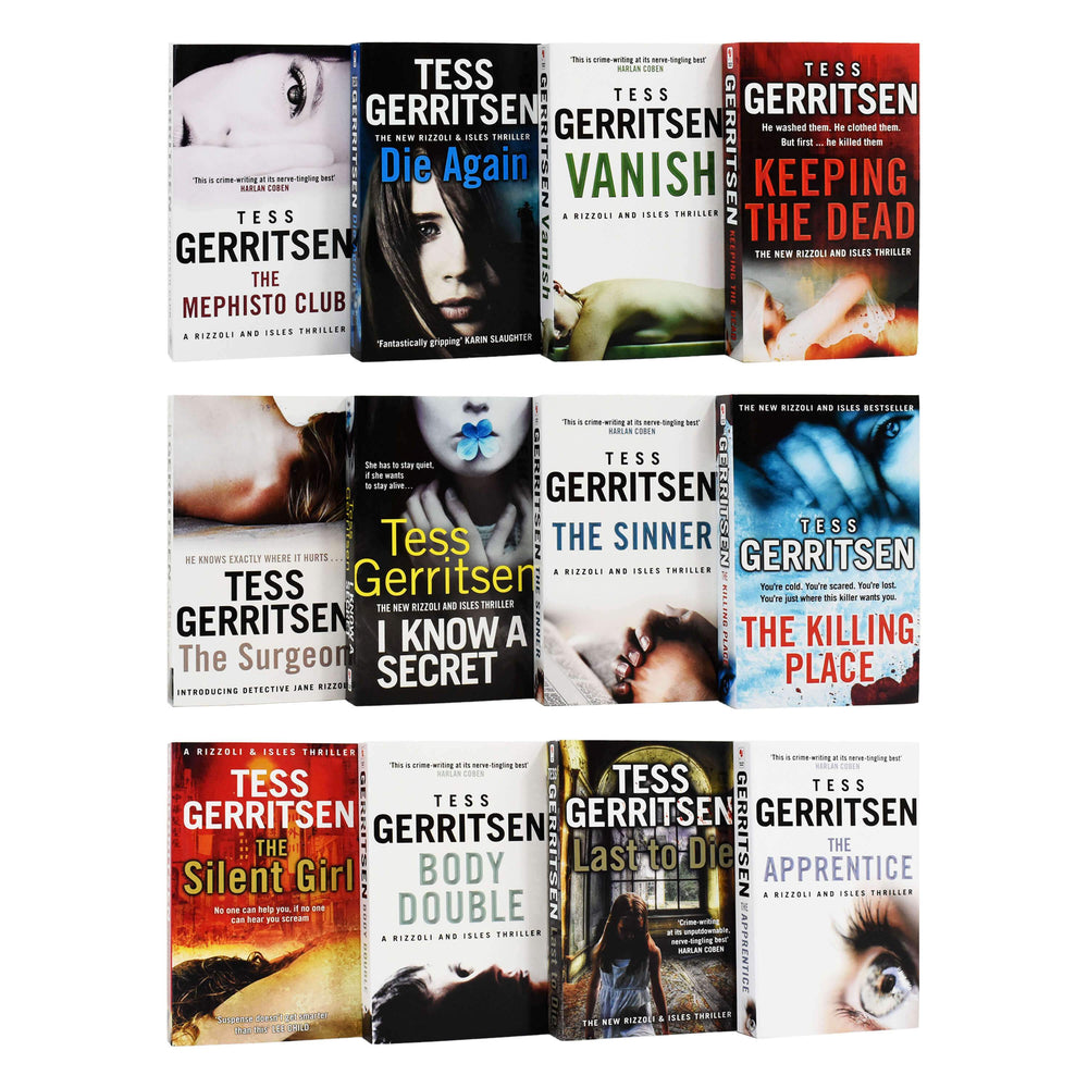 Tess Gerritsen 12 Books – Young Adult - Paperback Young Adult Bantam Books