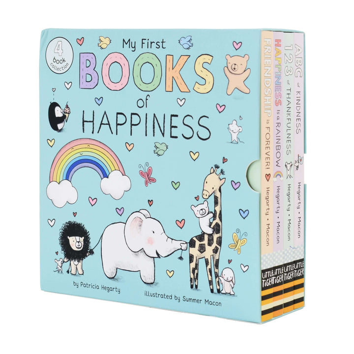 My First Books of Happiness 4 Books Collection Box Set by Patricia Hegarty - Ages 0-5 - Hardback 0-5 Little Tiger ltd