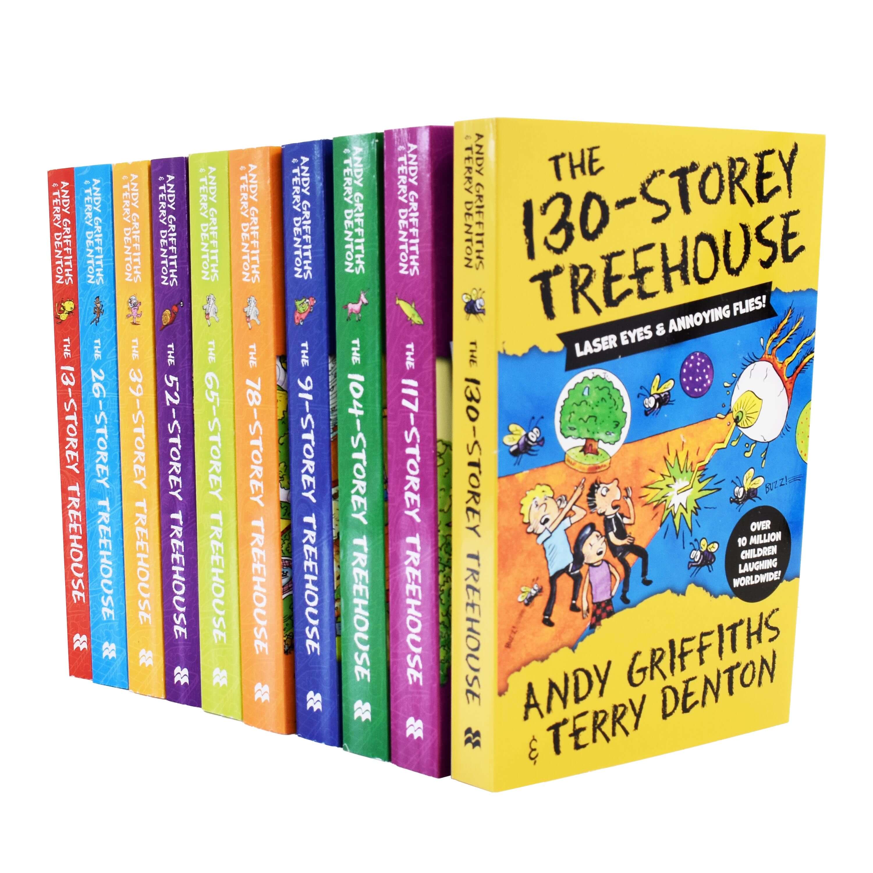 The Treehouse Series 10 Books Collection Set By Andy